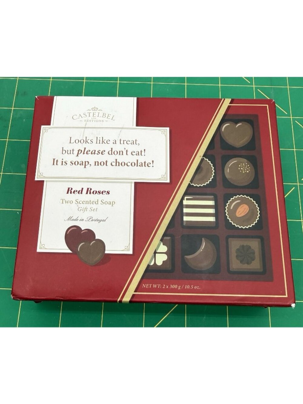 Castelbel Red Roses Luxury Triple-Milled Soap Gift Set NIP Valentines Day#1